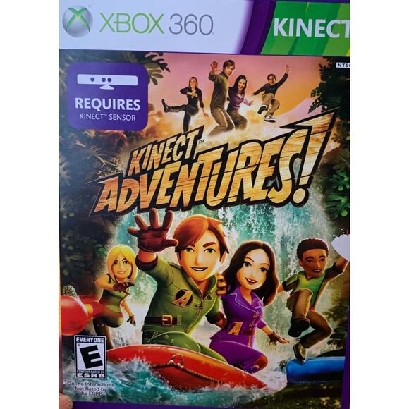 Kinect Adventures (Xbox 360, 2010) game - Picture 1 of 3